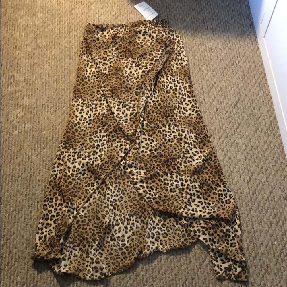Leopard Print Swim Cover Up